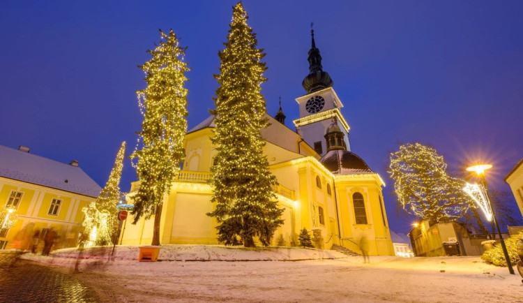 Martinské náměstí v Třebíči, ilustrační foto. 