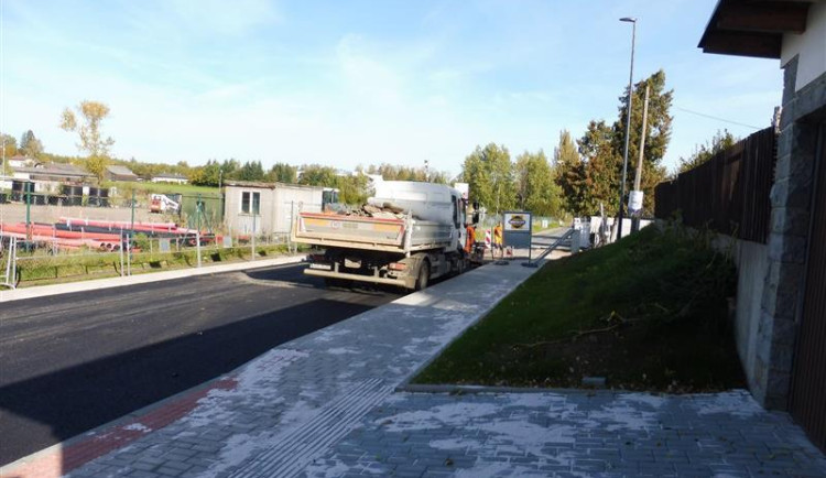 Ilustrační foto, rekonstrukce Lužické ulice v roce 2022