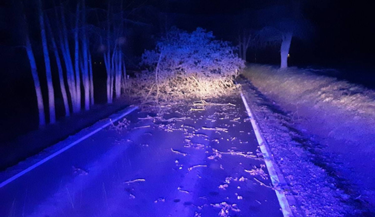 Na Vysočině v noci úřadoval silný vítr. Hasiči mají na kontě od půlnoci přes třicet výjezdů