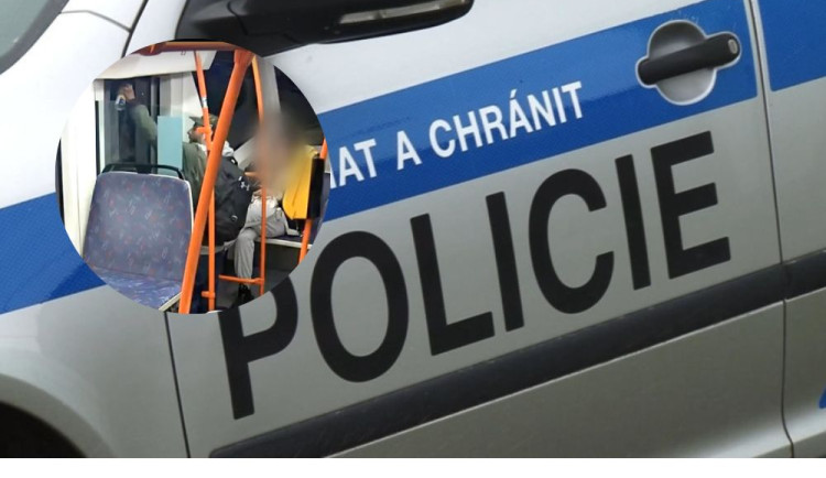 V Brně hledají vandala, který jezdí šalinou, pije z plechovky a čmárá na okna