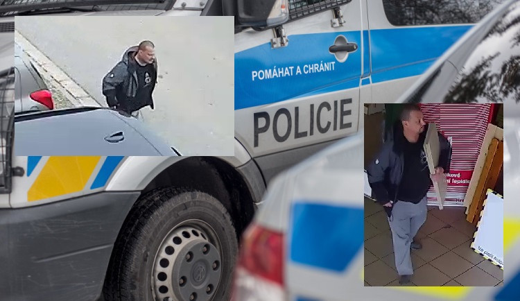 Policie šetří krádež brusky za 16 tisíc korun. Není vám povědomý muž na fotkách?