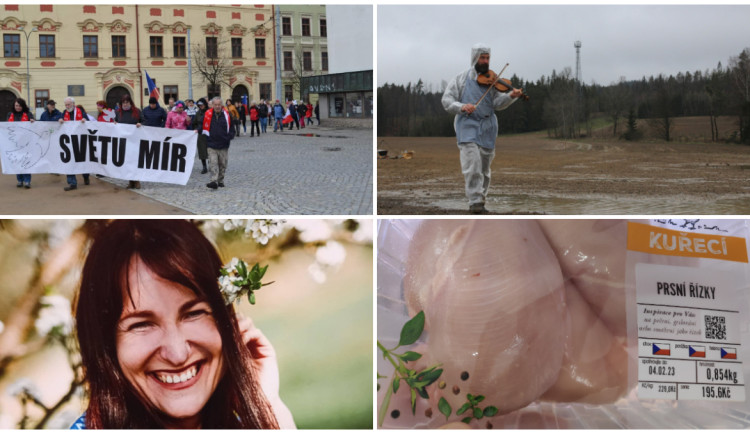 DUBEN 2023: „Chcimíři" v Jihlavě, rozhovor s psycholožkou, nemoc v kuřecím mase, Den proti úložišti
