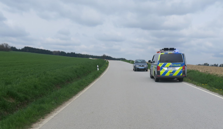 Místo nehody, kterou nyní šetří policie 