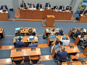 Krajští zastupitelé schválili dotaci na výstavbu multifunkční arény v Jihlavě. Bude rozdělena na tři části