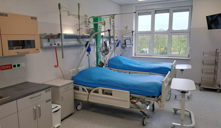 Havlíčkobrodská ortopedie má novou JIP. Stavební práce vyšly zhruba na čtyři miliony korun