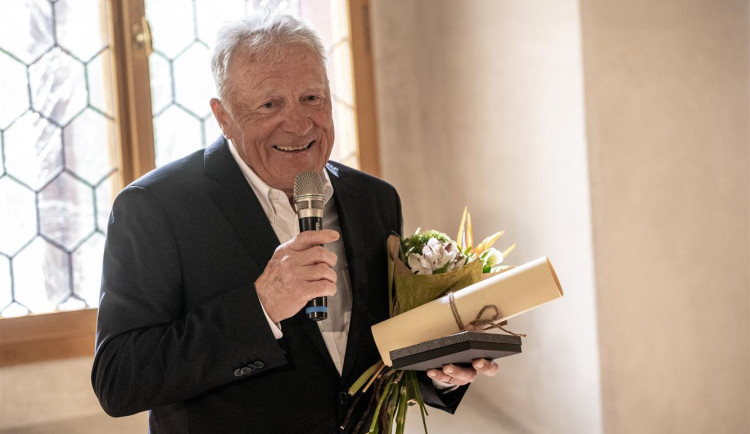 Oceněný Jiří Holík.