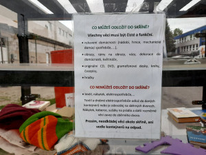 Obsah skříně během dnešního odpoledne