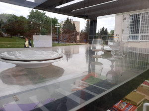 Obsah skříně během dnešního odpoledne