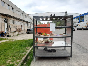 Obsah skříně během dnešního odpoledne