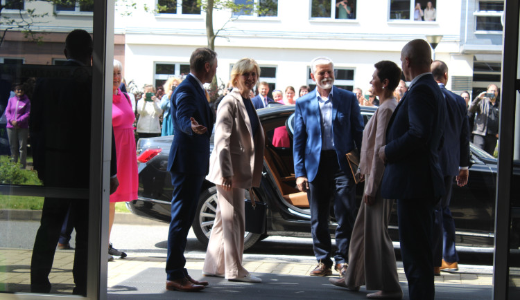 FOTO: Prezidentský pár zavítal na Vysočinu