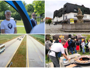 KVĚTEN NA DRBNĚ: Prezident na Vysočině, Jihlava má veřejné griloviště, výročí Prioru a dálnice D1