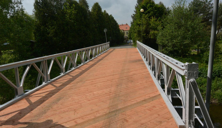 Třebíč hledá stavitele nového mostu v Poušově. Ten původní je od loňského roku zavřený