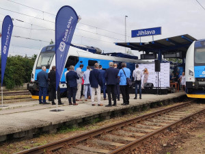 Moderna a komfort. Vysočinu budou brázdit nové vlaky, v pátek se do provozu předaly jednotky RegioPanter