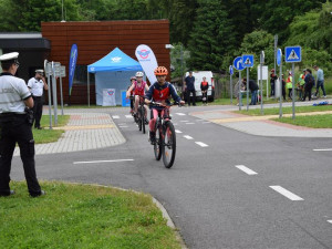 FOTO: V Jihlavě soutěžili mladí cyklisté. První místo brali žáci z Černovic a Radostína nad Oslavou