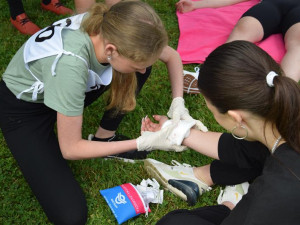 FOTO: V Jihlavě soutěžili mladí cyklisté. První místo brali žáci z Černovic a Radostína nad Oslavou