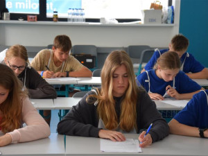 FOTO: V Jihlavě soutěžili mladí cyklisté. První místo brali žáci z Černovic a Radostína nad Oslavou