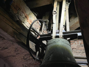 Stačilo málo a došlo by k neštěstí. Díky mláděti poštolky se v Cerekvi dozvěděli o poruše zvonu v kostele