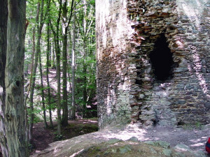 Tip na výlet: Zřícenina hradu Chřenovice u řeky Sázavy. Původně ho obývali rytíři, už v 16. století byl pustý