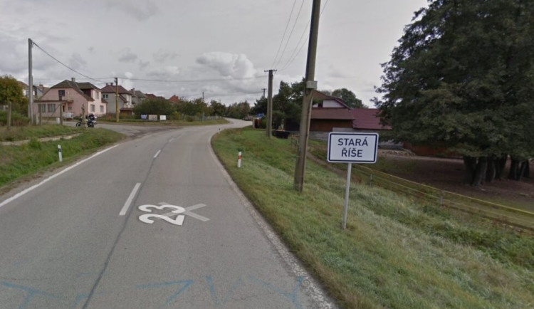 Úsek, kde bude v pondělí 17. července zahájena oprava