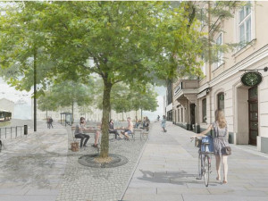 Město představí vizuální podobu revitalizace na náměstí Almy Rosé, zvána je i veřejnost