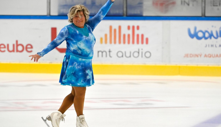 Cílem nejstarší české krasobruslařky Jany Přibylové jsou zimní hry v Bormiu.