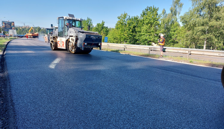 Dobrá zpráva pro motoristy. V Jihlavě se brzy otevřou sjezdy a nájezdy uzavřené kvůli opravám přivaděče