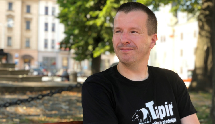 Kreslíř vtipů Lukáš Křenek