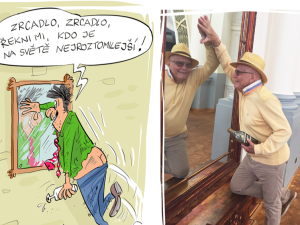 ORAŽENÉ OBRÁZKY: Zářijová dávka vtipů od kreslíře Jana Tatarky