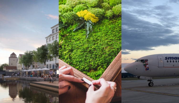 ZÁŘÍ 2023: Město chystá novou náplavku, Smartwings opouští letiště v Plané