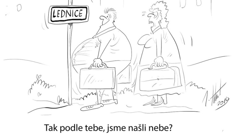 ORAŽENÉ OBRÁZKY: Říjnová dávka vtipů od kreslíře Jana Tatarky