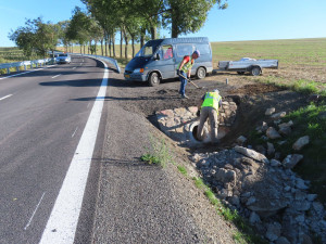Rekonstrukce silnice na Havlíčkobrodsku jde do finále. Dělníci opravili výtluky, povrch a svodidla