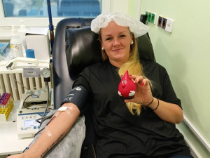 Už čtyřicetkrát pomohla druhým. Po darování krve má člověk vždy moc příjemný pocit, říká Helena Chlubnová