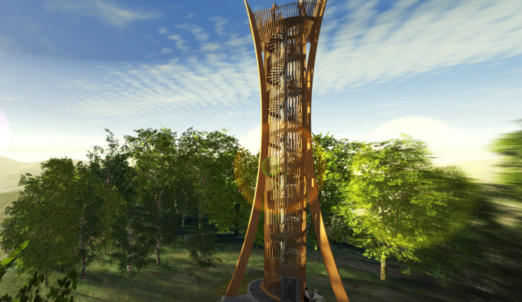 V Českém ráji vyrůstá nová rozhledna. Poprvé na ní vystoupáte v listopadu