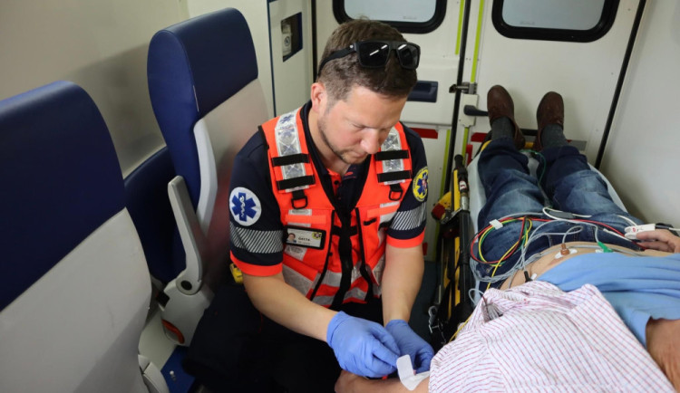 Jiří Staš pracuje u Zdravotnické záchranné služby Středočeského kraje.