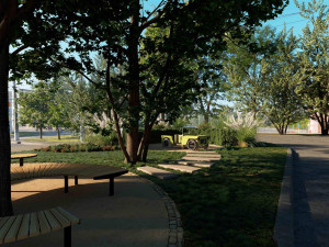 Jihlava bude zase o něco hezčí, u čerpací stanice OMV vznikne odpočinková zóna nejen pro motoristy