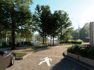 Jihlava bude zase o něco hezčí, u čerpací stanice OMV vznikne odpočinková zóna nejen pro motoristy