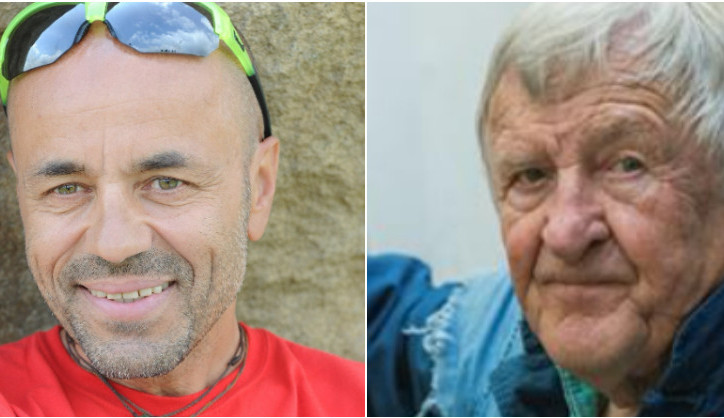 Vlevo: Radek Jaroš, vpravo: František Mertl zvaný Franta