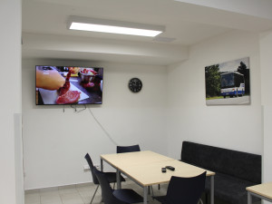 Místnost, která slouží k odpočinku řidičů