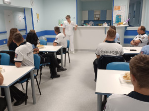 FOTO: Jsou krátce u policie a v pelhřimovské nemocnici už stihli hromadně darovat krev