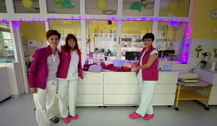 Novorozenecká JIP v jihlavské nemocnici 