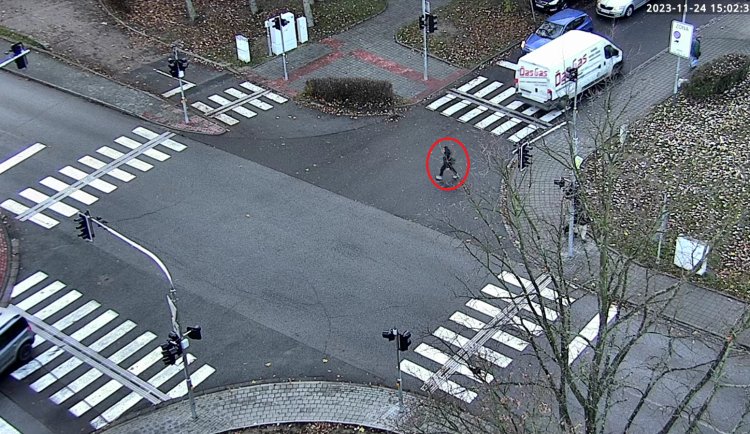 Snímek z kamerového záznamu