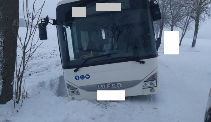 Autobus na Žďársku, který nemohl vyjet
