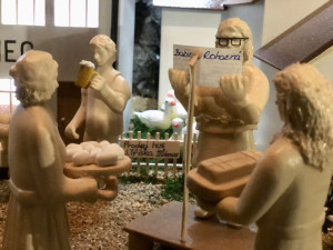 VIDEO: Rohozná má nový pohyblivý betlém. Mluvené slovo točil Ondra Vetchý na své chatě na Čeřínku