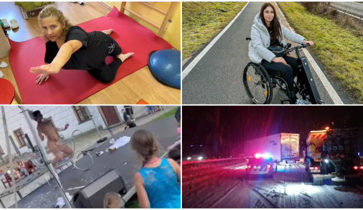 Rok 2023 na Drbně: Příběh dvou žen na vozíku, tragická úmrtí, burleska v Třebíči, vánoční sněhová kalamita