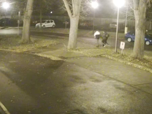 Vandal v Brodě poškodil v parku šest lamp. Neznáte mladíky na fotkách?