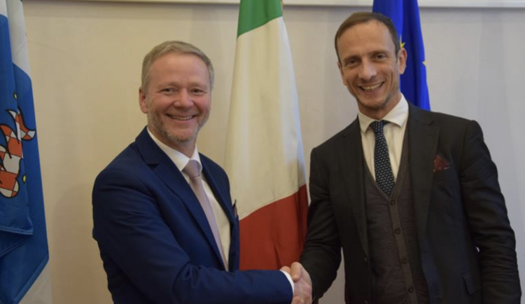 Cestovní ruch i vodíkové technologie. Vysočina hledá příležitosti v Itálii.