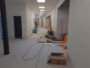 FOTO: První lůžkový hospic už se rýsuje, začne se zařizovat nábytkem. Poskytne i dvě lůžka pro děti