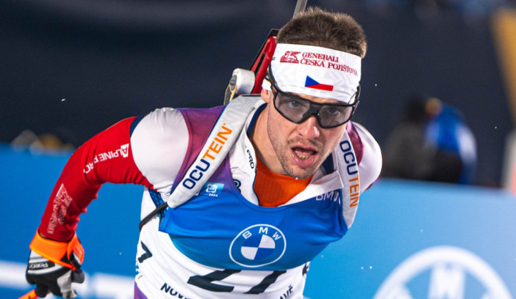 Krčmář byl 19. ve sprintu biatlonistů na MS v Novém Městě, vyhrál Laegreid