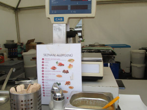 Pizza, hamburger, guláš. Hygienici si ve Vysočina Areně posvítili na stánky s občerstvením