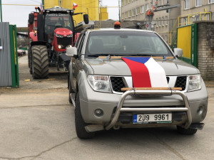 VIDEO: Stop byrokracii, už toho máme dost! Na protestní jízdu se dnes vydali i zemědělci z Jihlavska